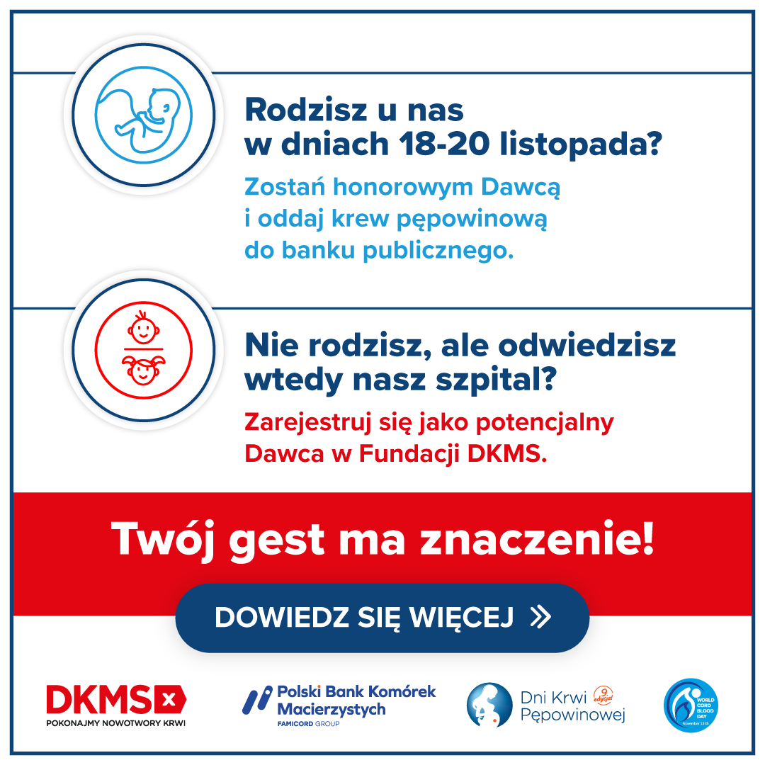 Światowy Dzień Krwi Pępowinowej