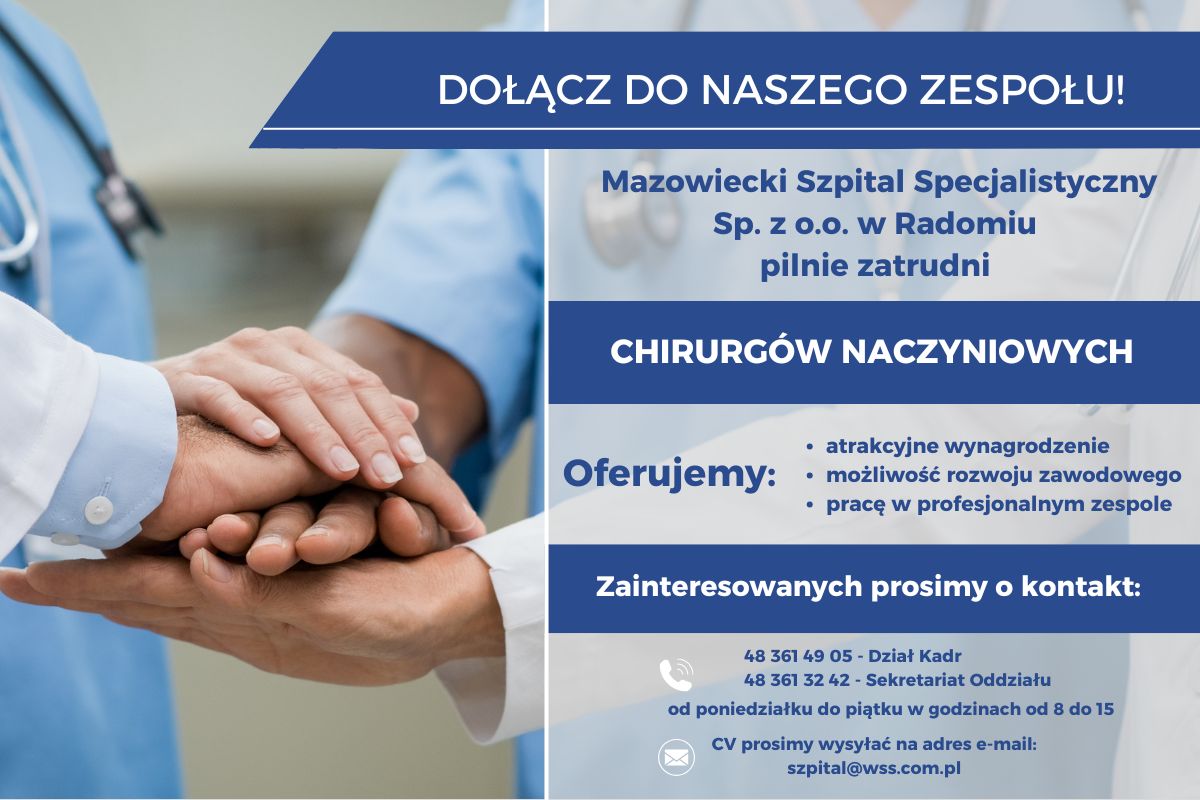 oferta pracy ch. naczyniowa